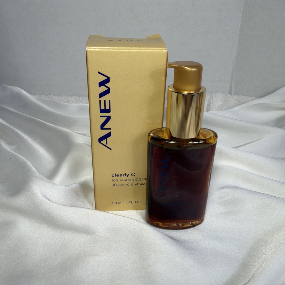 (3) VTG 1999 Avon ANEW Alternative Clearly‎ C 10% Vitamin C Serum 1 oz OLD STOCK
